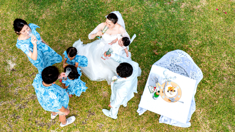 ご退場の後、サプライズで