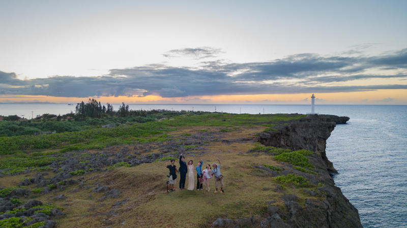 お疲れ様ショットもキマって楽しい一日が終わります