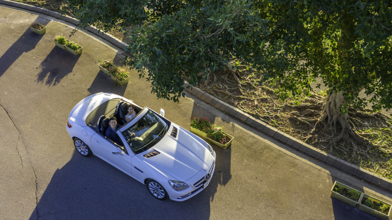 そしてオープンカーに乗ってGo!