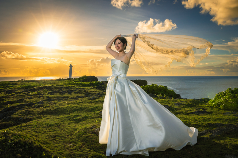 サンセットでも太陽燦燦と