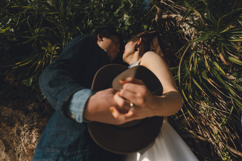 こんな新郎用の帽子もご用意しています