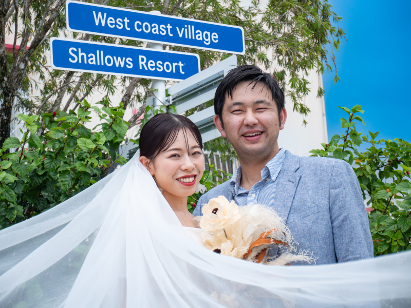 スタジオに戻ってベールショット