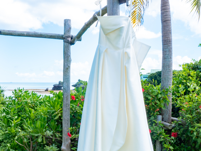 このドレスが気に入っていただけて