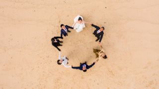 「密」ではない結婚式を