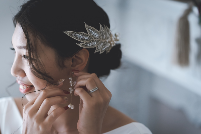 ママがお仕度してる時も