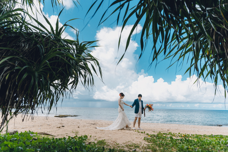 まだまだ真夏の晴天のなかで