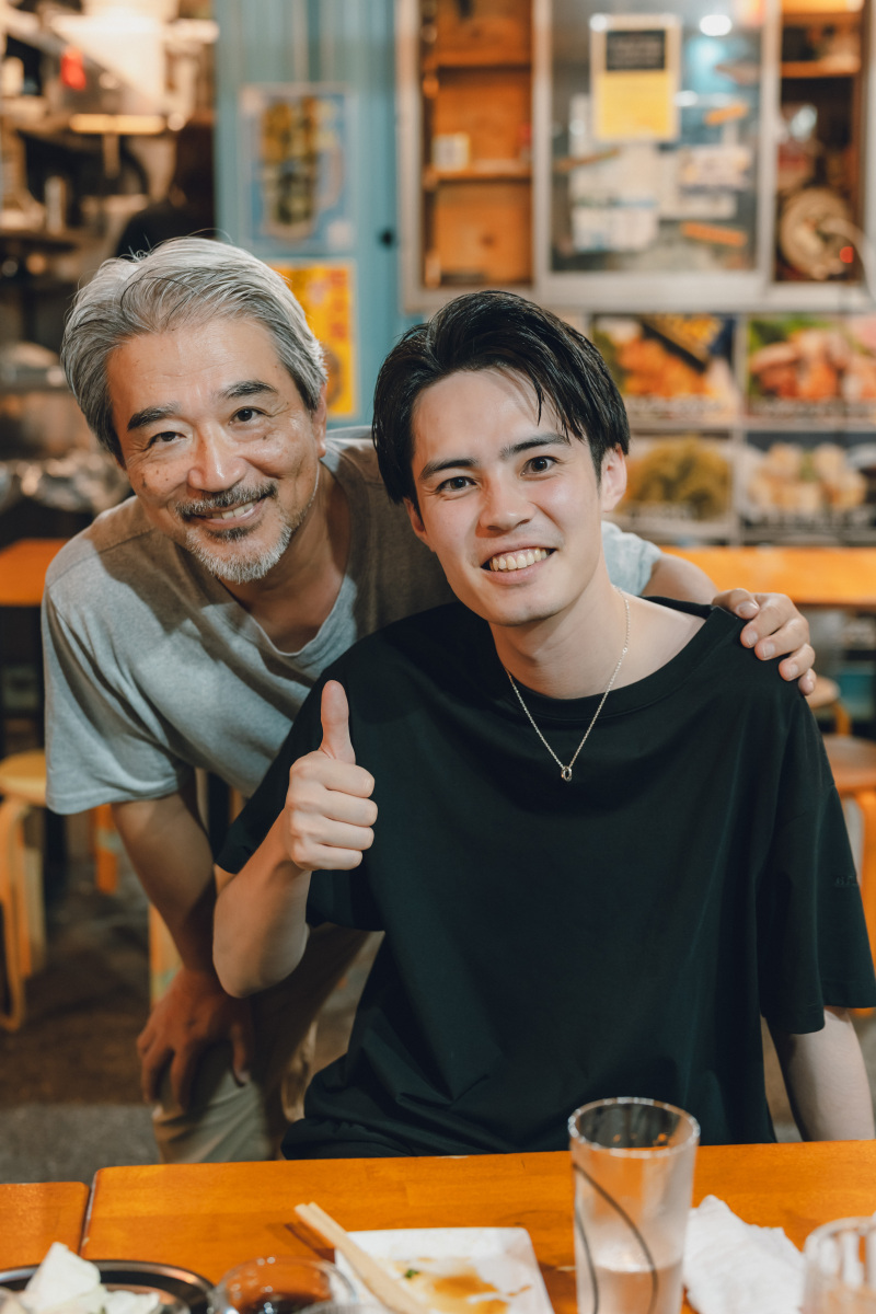 大切な友人のご子息と!