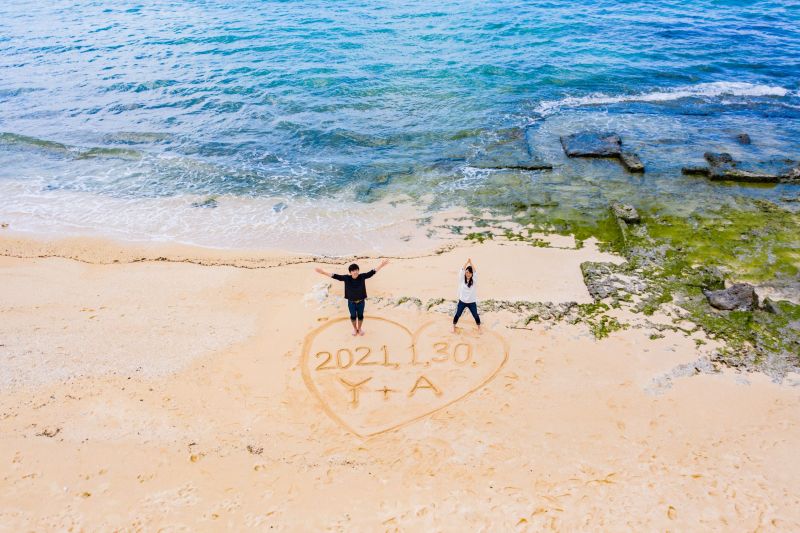 翌日は私服で撮影!