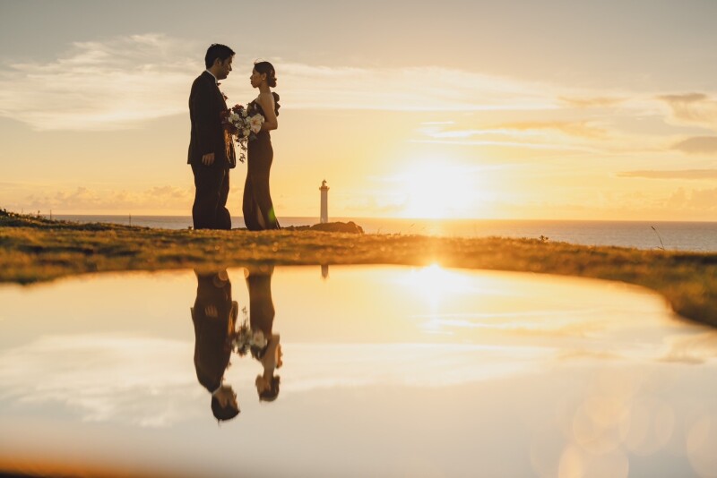 Hikaruカメラマンの鏡面ショットも