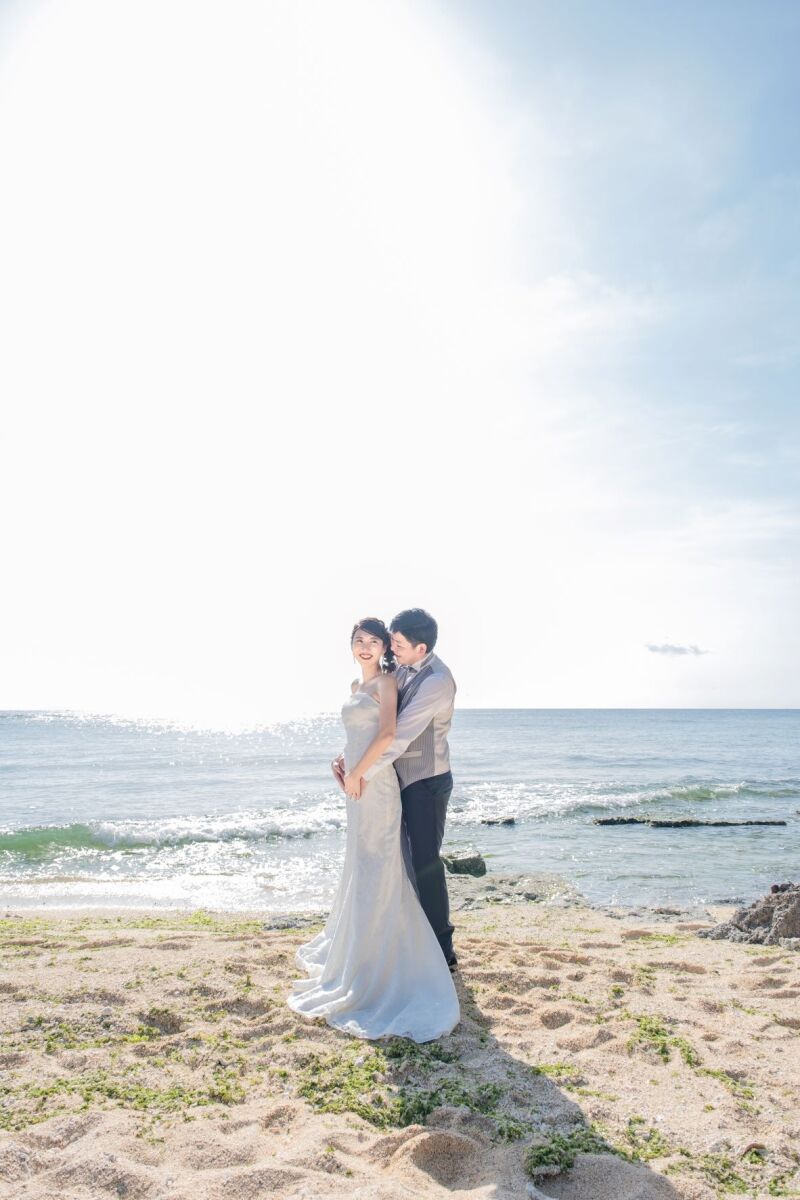 順光線を浴びて