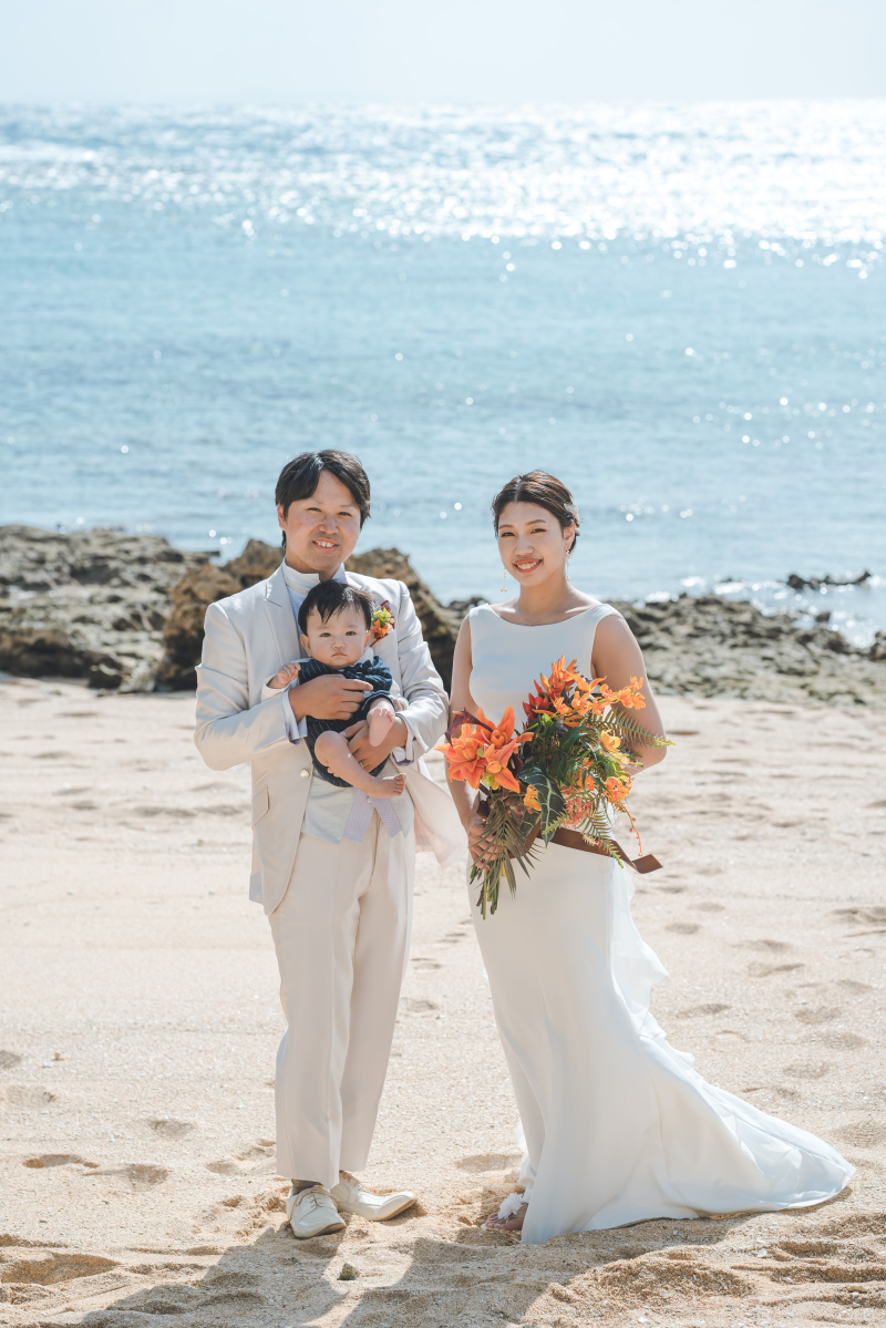 まずはかっちり「はいチーズ」的に