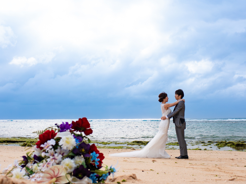 お気に入りのブーケをクローズアップ