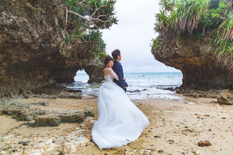 最後はパラディス・ブルーのシークレットビーチで