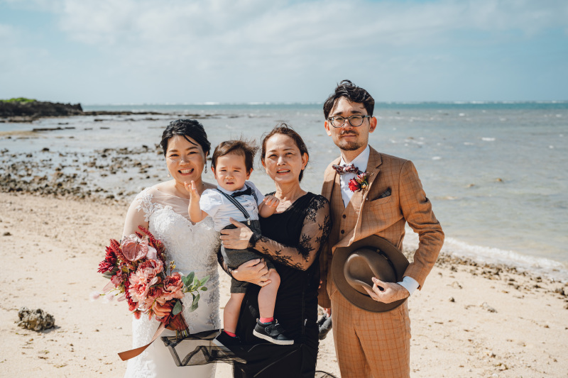 新婦お母様もご一緒に♪