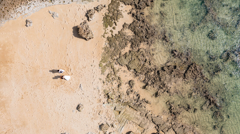 ドローンでも俯瞰で