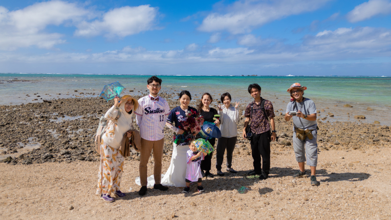 スタッフも一緒にラストショット♪