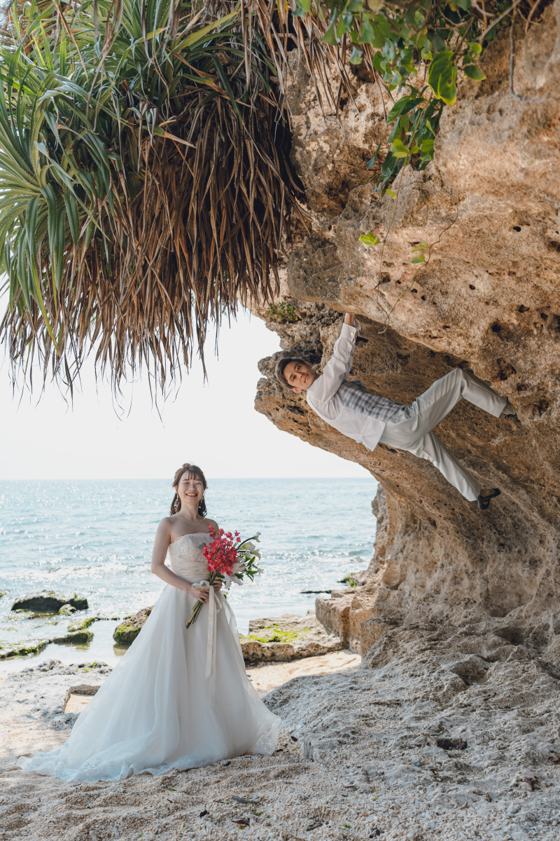 ちなみに下は岩です(；ﾟДﾟ)