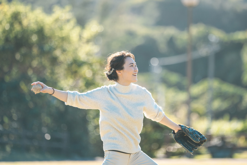 野球大好きな旦那さまでしたので