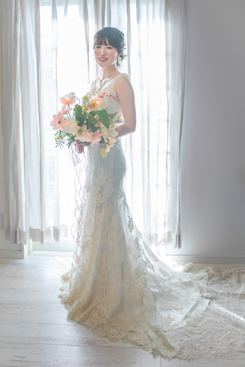 ドレスがとってもお似合いでした