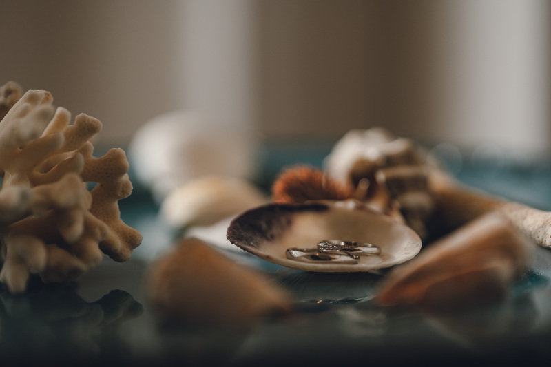 ご結婚指輪も記念撮影を