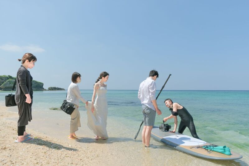 いよいよサップ撮影です!