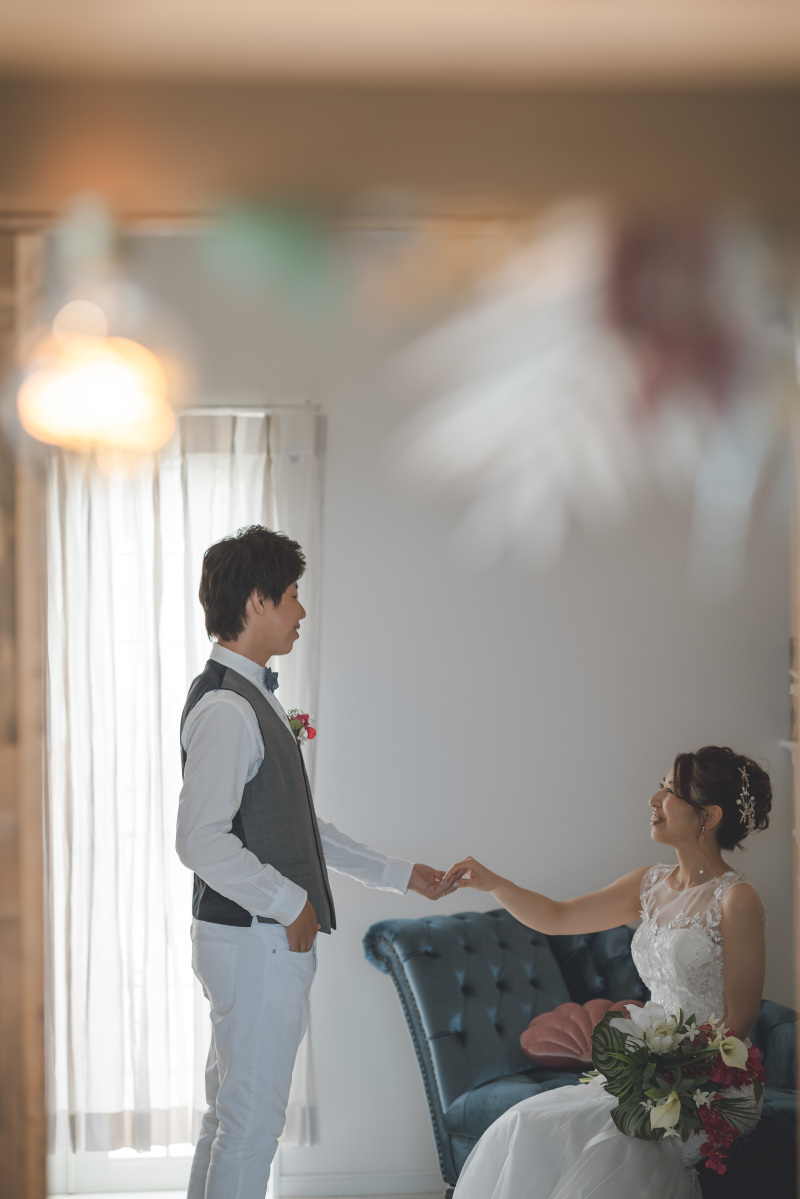 すごく相性良さそうな旦那様で嬉しそう!