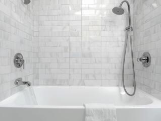 スプラッシュ撮影後のシャワー