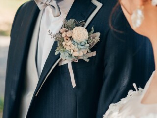 オリジナルブートニア（アートフラワー、ドライフラワー）レンタル