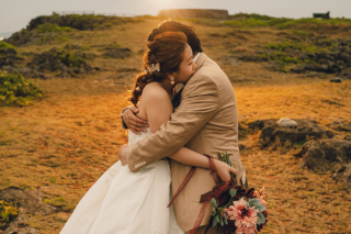 夕日が雲に隠れてしまう日でも、ライティングテクニックでこの通り。技術はお天気をも変えてしまいます。