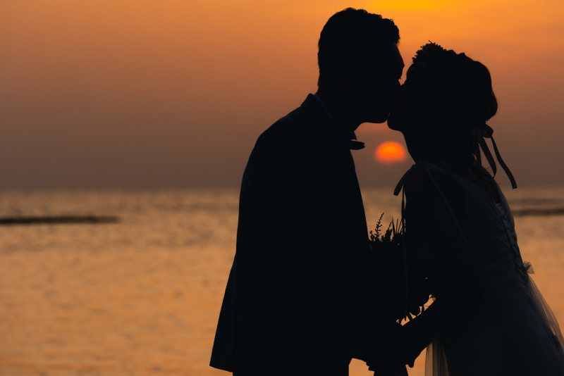 当店人気No.1【ビーチ+サンセット撮影】ロケ地2箇所全150カット+ドローンフォト30カット☆