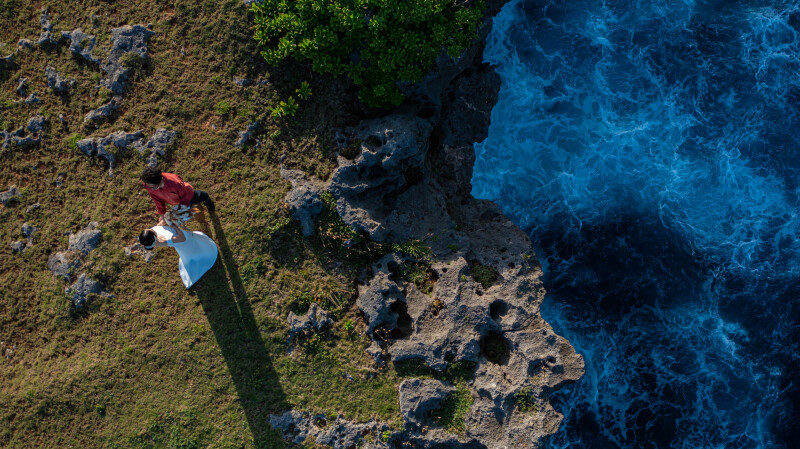 【オープニングムービー制作付きプラン】ビーチフォト200カット+一眼&ドローンムービー撮影編集Blu-ray納品