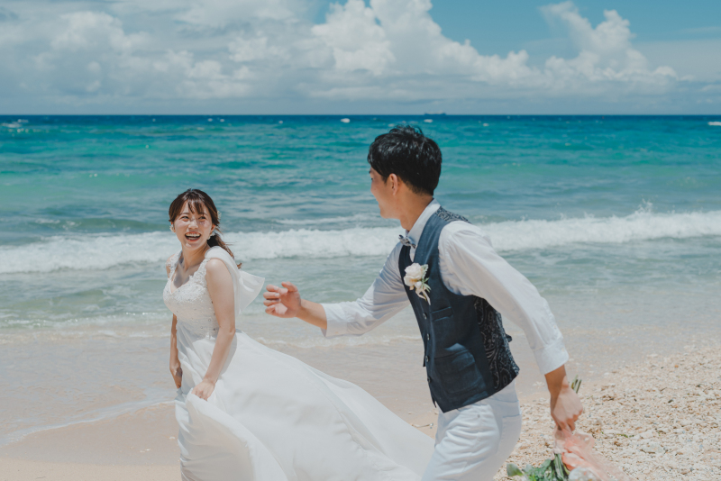 【ビーチ+サンセット+アメリカンビレッジナイト撮影】海・夕陽・イルミネーションの3大シーン全部載せ