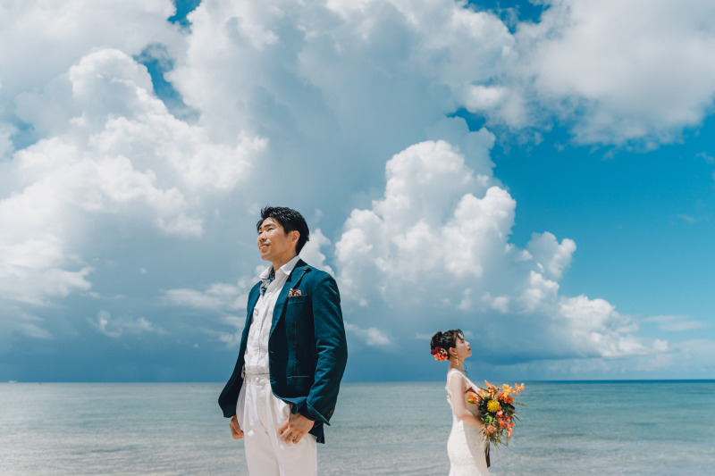 オープニングムービーに!【本島:サップ水中撮影&サンセット撮影付き】ドローン撮影込み全250カット付きムービー&フォトプラン