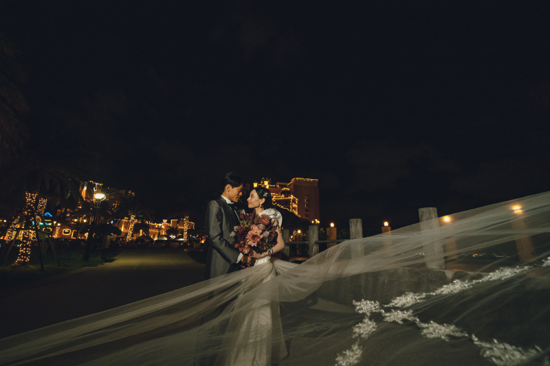 【ビーチ+サンセット+アメリカンビレッジナイト撮影☆オープニングムービー制作プラン】300カット+一眼&ドローンムービー撮影編集