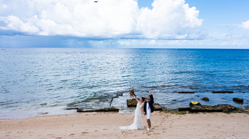 BLACK FRIDAYセールⒶ★宿泊1泊付き【ビーチ+サンセット撮影】ドローン撮影付き全200カット☆12/5まで受付中