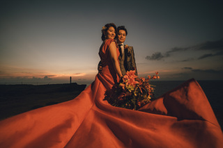 【本島：家宝になるムービー】２日がかりプレミアムムービープラン★朝からサンセットまで2日ツアーロケ撮影★衣裳３着付き！