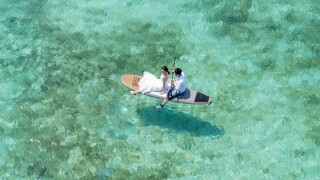 【本島：サップ撮影＆サンセット撮影付き】ドローン撮影込み全200カット（全カットを超美麗レタッチ！）付きビーチフォトプラン