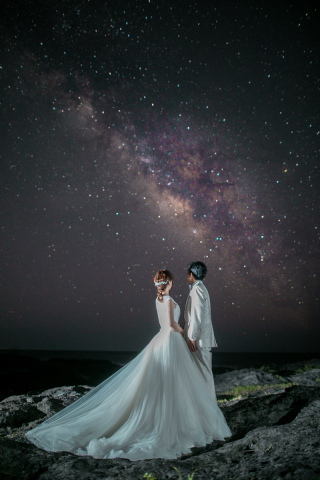 最高の星空ウエディング
