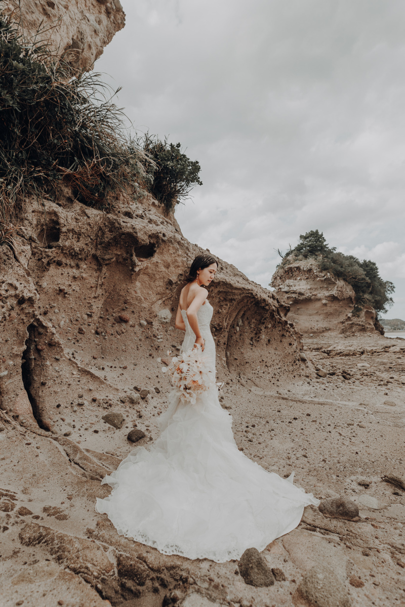 お一人での写真も残せます