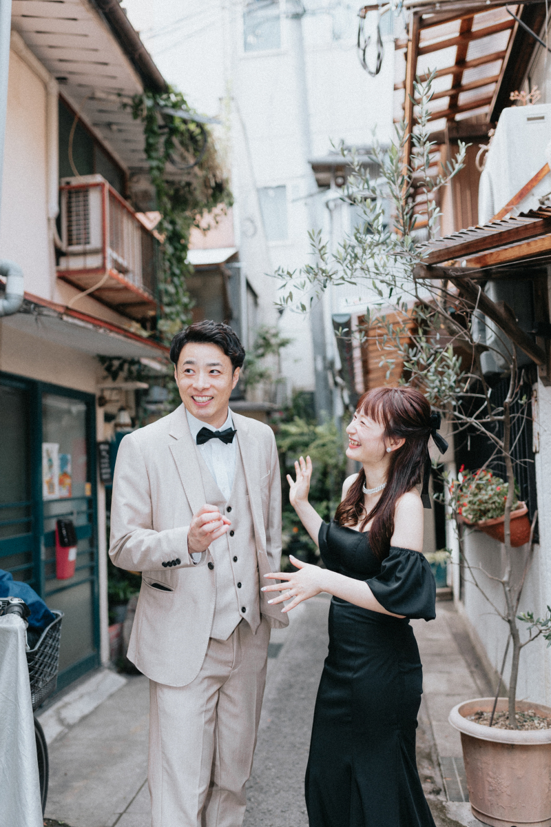 お二人らしい写真