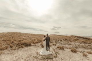 光の柔らかさで透明感を演出したロケーションフォト