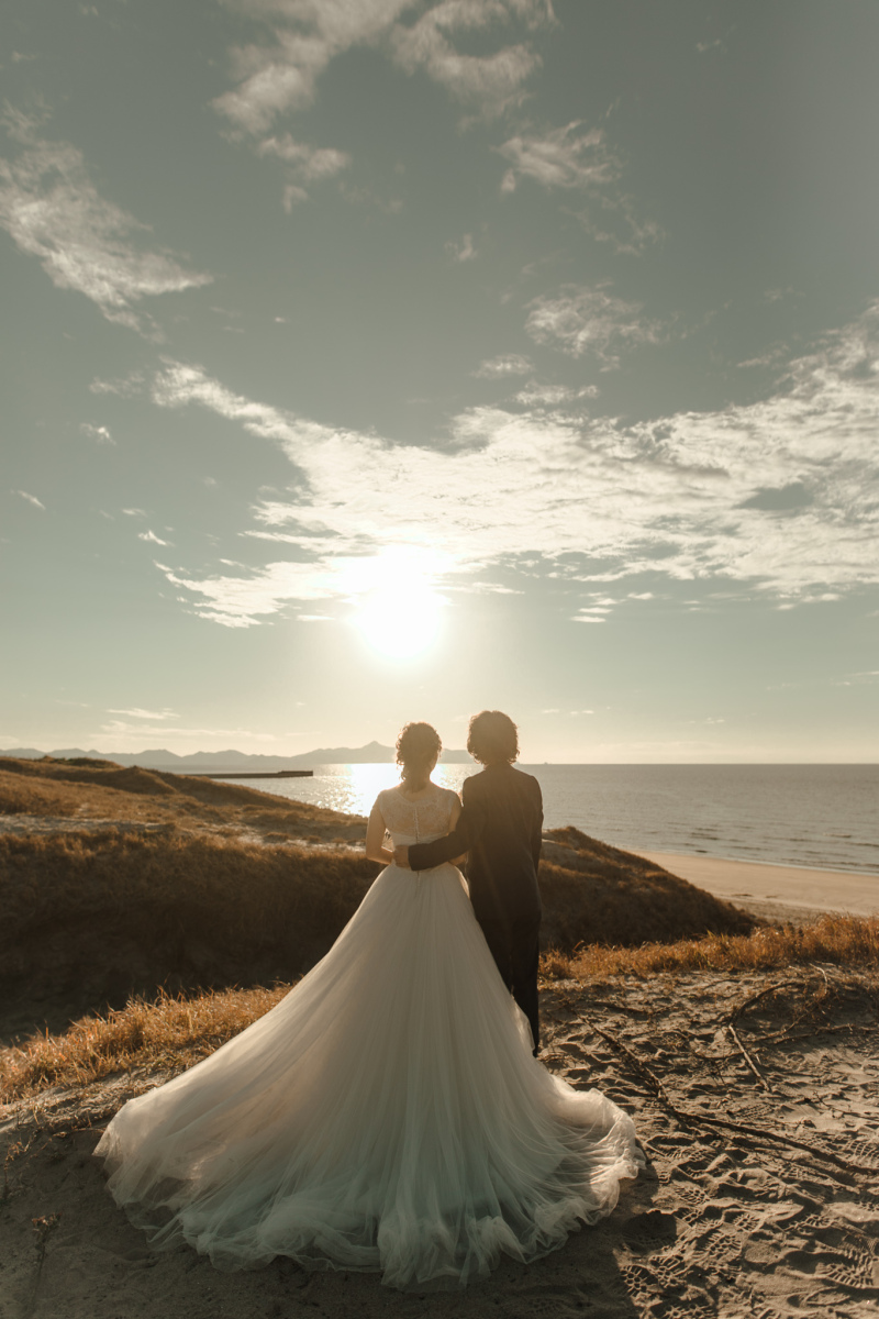 午後からは浜辺へ移動