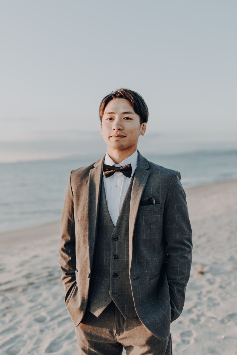 ご新郎様ソロショット