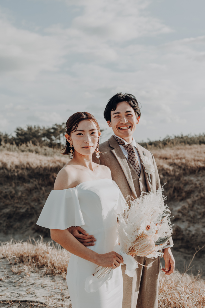 海での撮影スタート