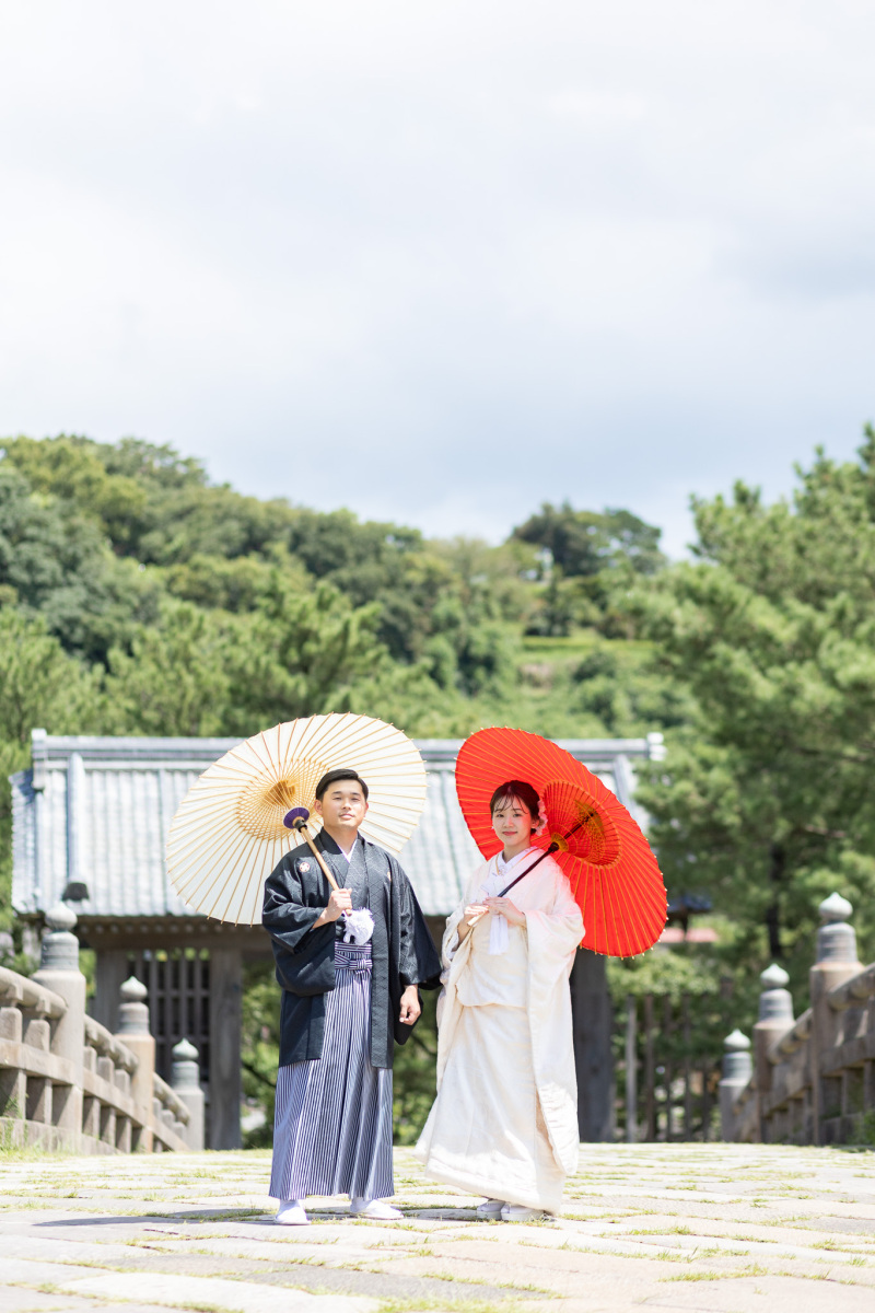 石橋公園から撮影スタート