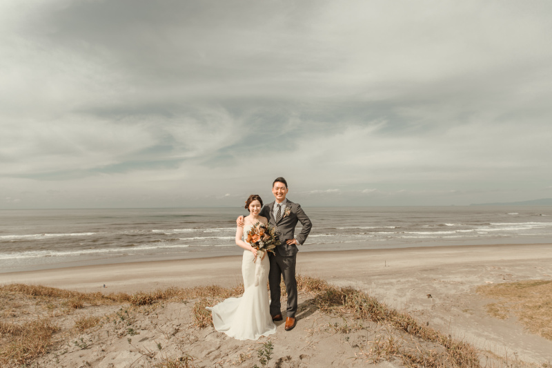 丘の上でスケール感溢れる景色と共に♡