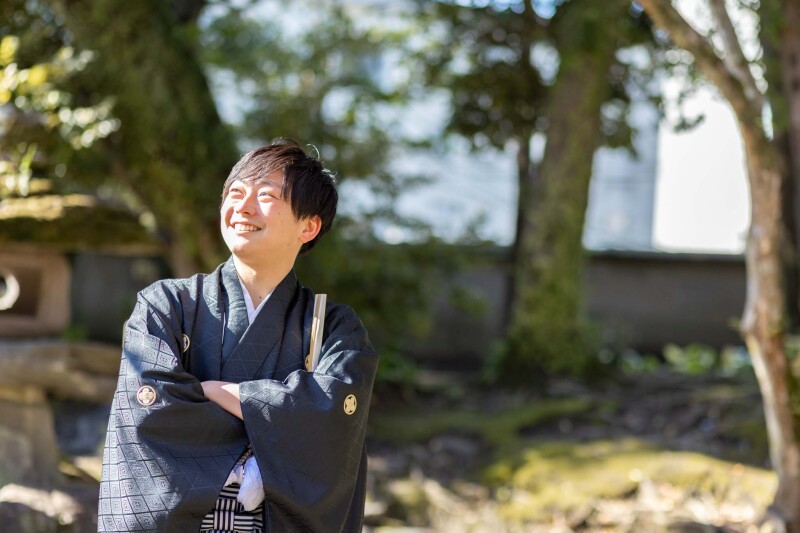 ご新郎様ソロショット