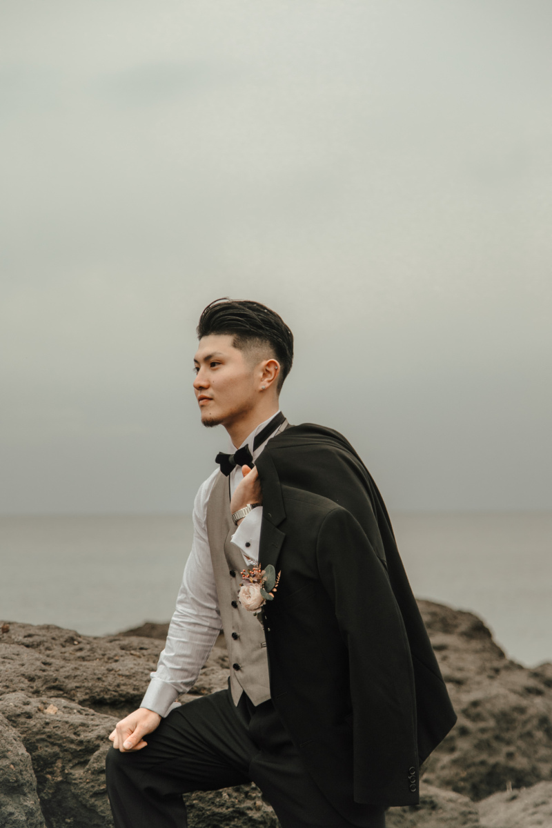 新郎様のソロショット♪