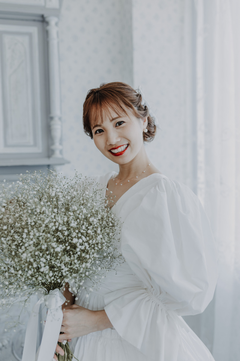 笑顔がとてもキュートです