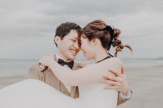 笑顔溢れるウェディングフォト